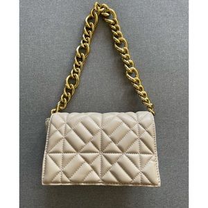 ZARA quilted shoulder chain bag